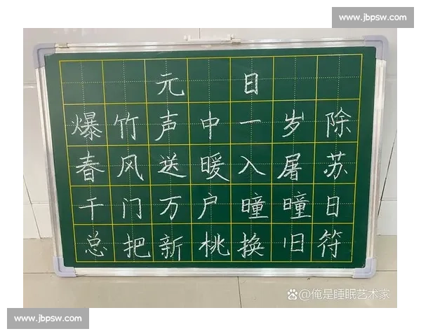 打造创意与艺术并重的粉笔字比赛方案促进校园文化发展